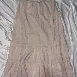 Brandy Melville Light Pink Maxi Skirt